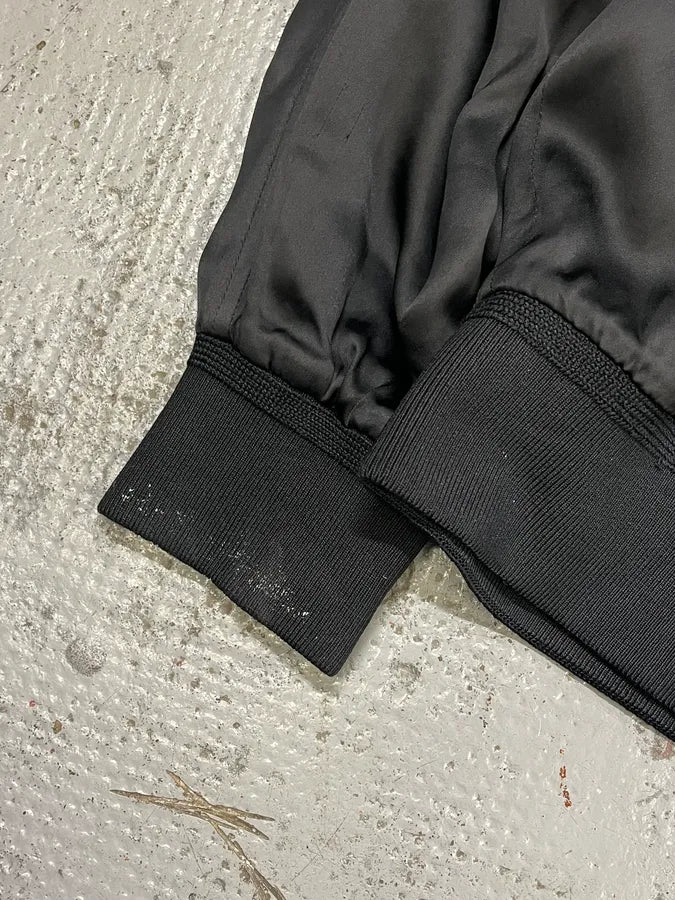 SS2017 Saint Laurent Black Moonlight Silk Teddy Jacket GGodBEb 7