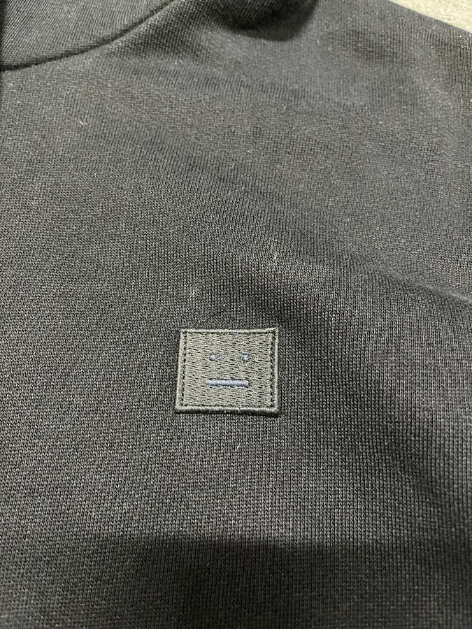 AW2017 Acne Studios Black Logo Hoodie (S/M) VMWpYAS 6