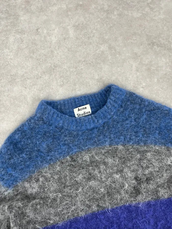 AW2017 Acne Studios Chromatic Fusion Albah Mohair Sweater SfmzFmS 3