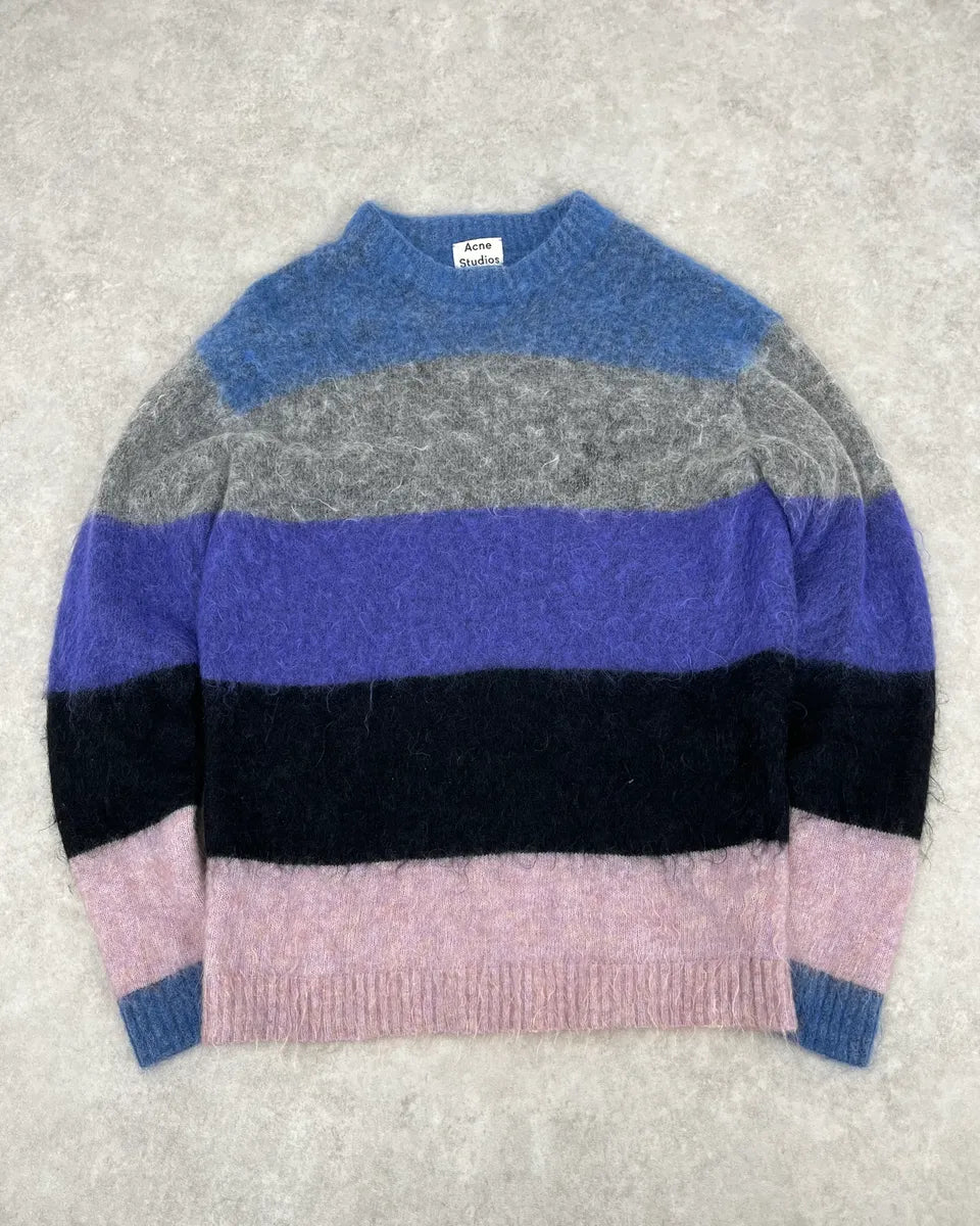 AW2017 Acne Studios Chromatic Fusion Albah Mohair Sweater SfmzFmS 0