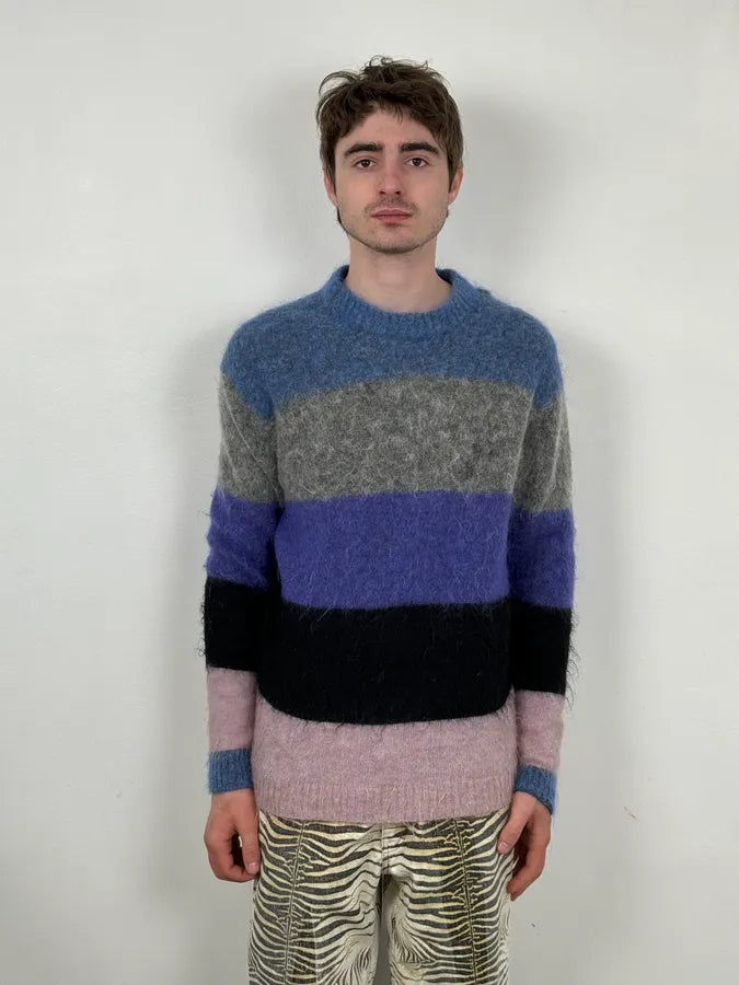 AW2017 Acne Studios Chromatic Fusion Albah Mohair Sweater SfmzFmS 1