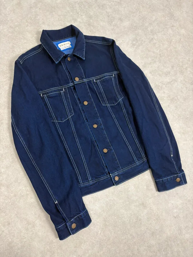 AW2017 Acne Studios Cobalt Blue Worker Trucker Jacket pEikvks 3