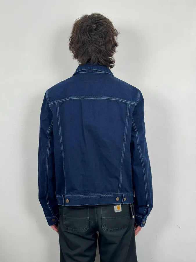 AW2017 Acne Studios Cobalt Blue Worker Trucker Jacket pEikvks 2