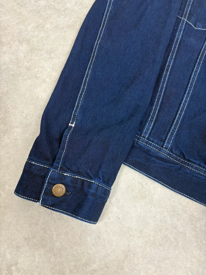 AW2017 Acne Studios Cobalt Blue Worker Trucker Jacket pEikvks 7