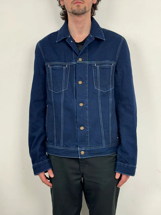 AW2017 Acne Studios Cobalt Blue Worker Trucker Jacket pEikvks 1