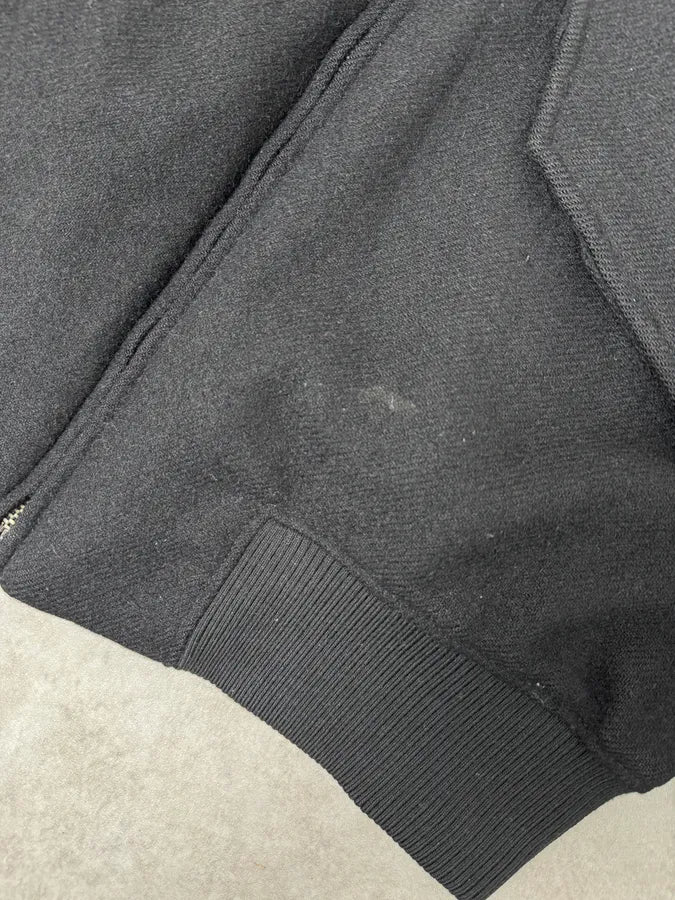 AW2017 Acne Studios Mutt Black Fur Collar Jacket fOePsLz 7