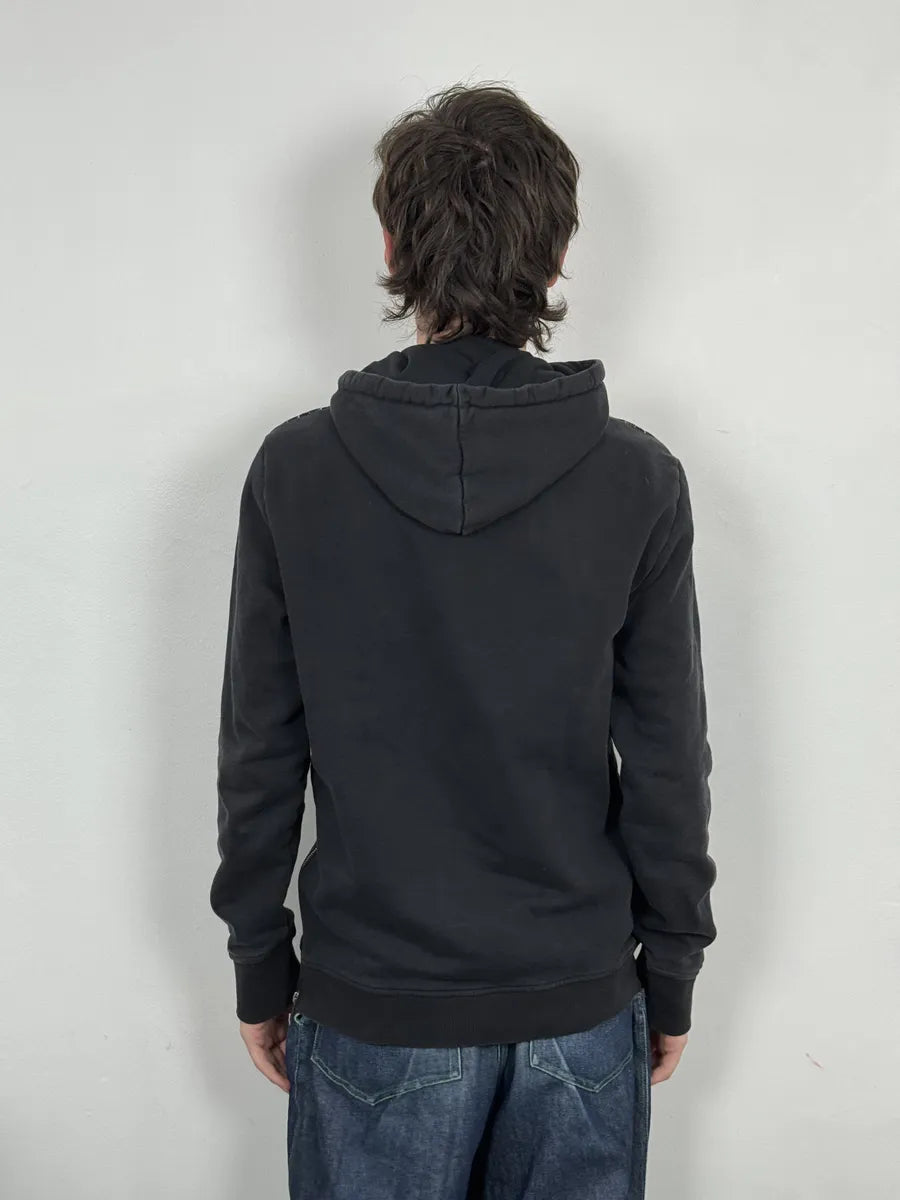 AW2017 Cavalli Black Bird Zip Hoodie dVgCtQY 1