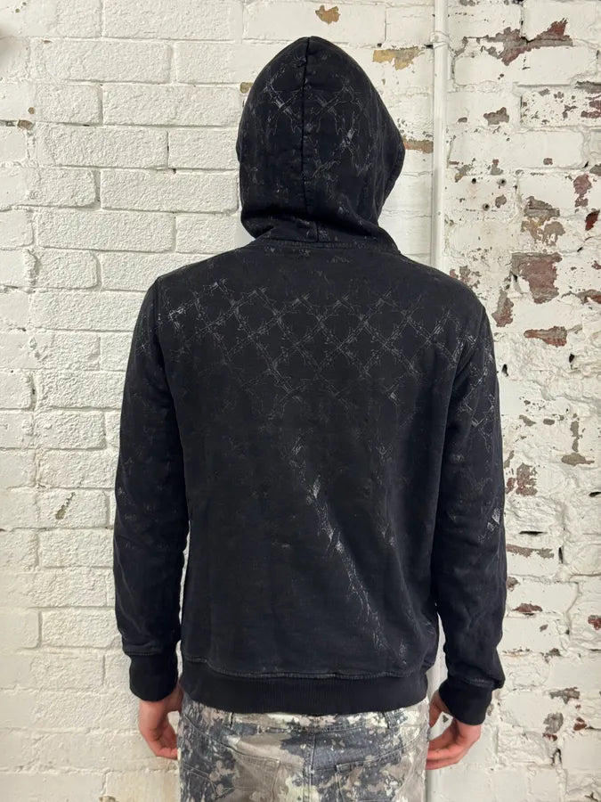 AW2017 Cavalli Black Signature Gradient Hoodie FwDIxsv 2
