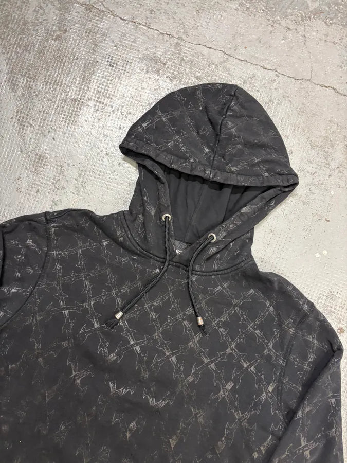 AW2017 Cavalli Black Signature Gradient Hoodie FwDIxsv 3