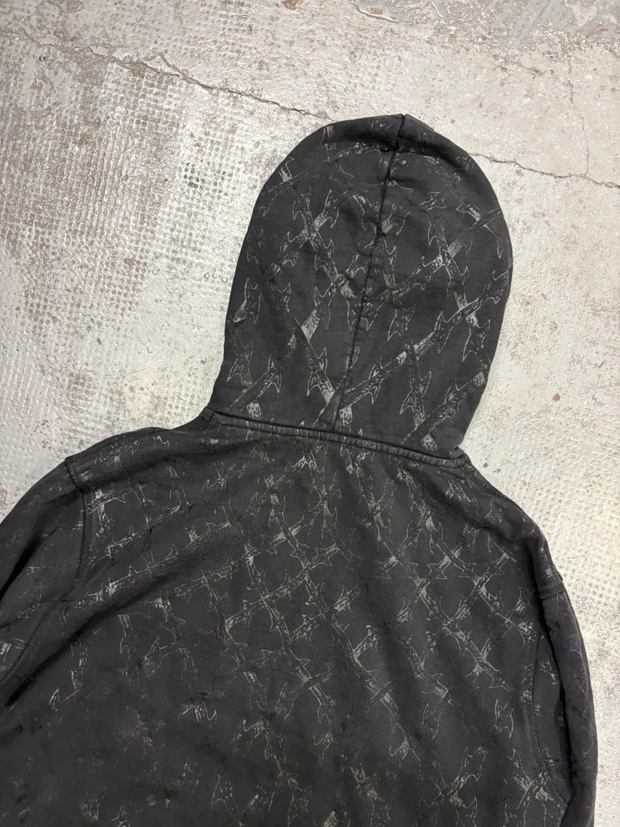 AW2017 Cavalli Black Signature Gradient Hoodie FwDIxsv 5