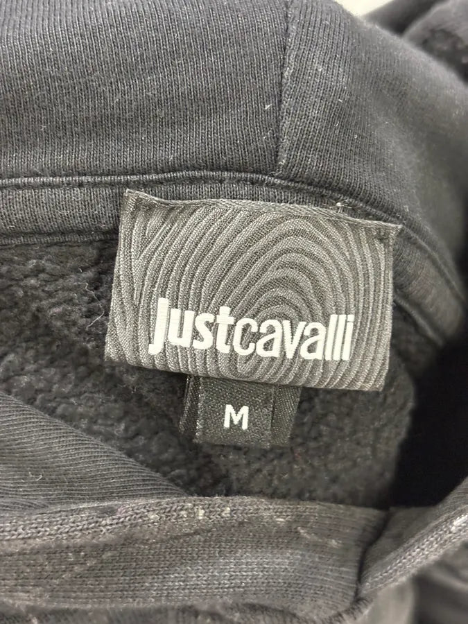 AW2017 Cavalli Black Signature Gradient Hoodie FwDIxsv 7