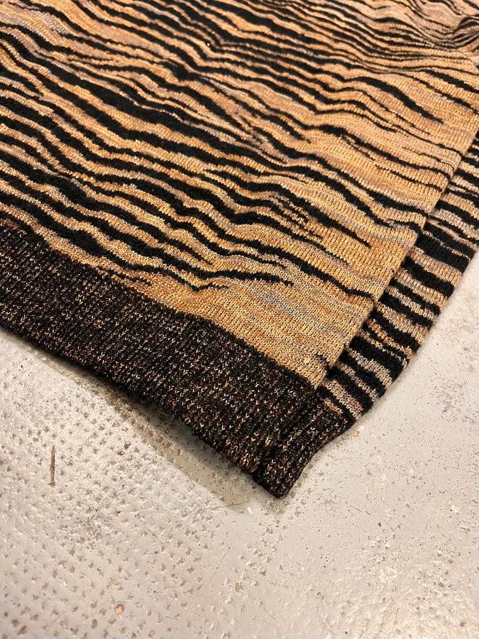 AW2017 Cavalli Brown & Black Tiger Sweater  mUvlrYN 5