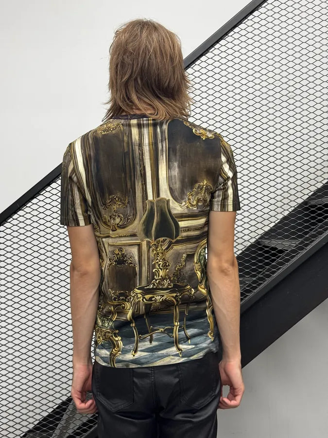 AW2017 Dolce & Gabbana Monarchic Fox Portrait T-Shirt IyrdDby 3