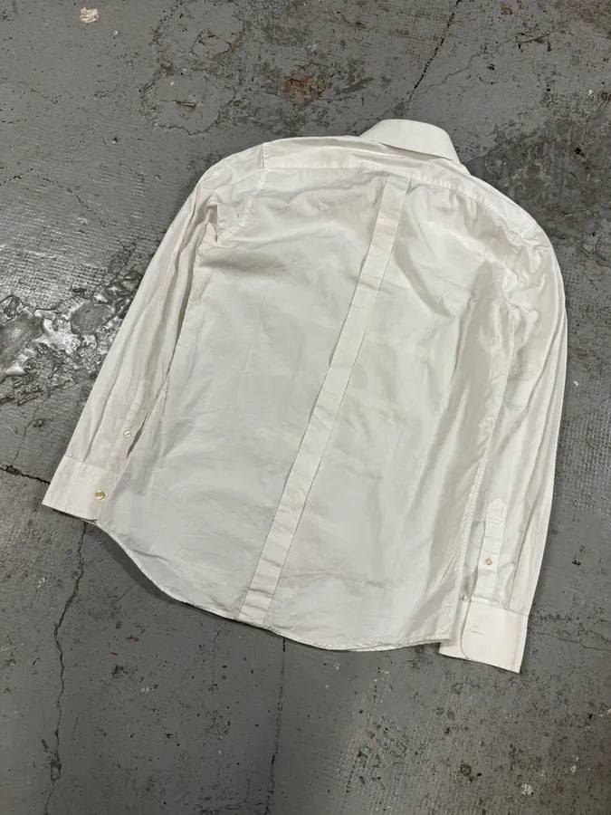 AW2017 Dolce & Gabbana White Naval Shirt KnqePxc 5