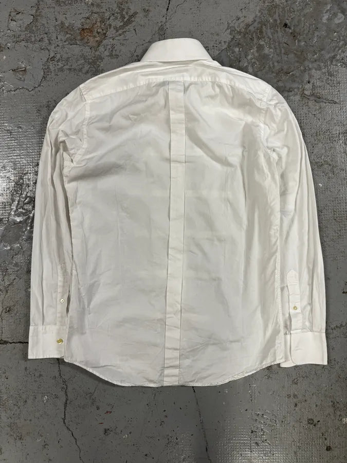 AW2017 Dolce & Gabbana White Naval Shirt KnqePxc 3