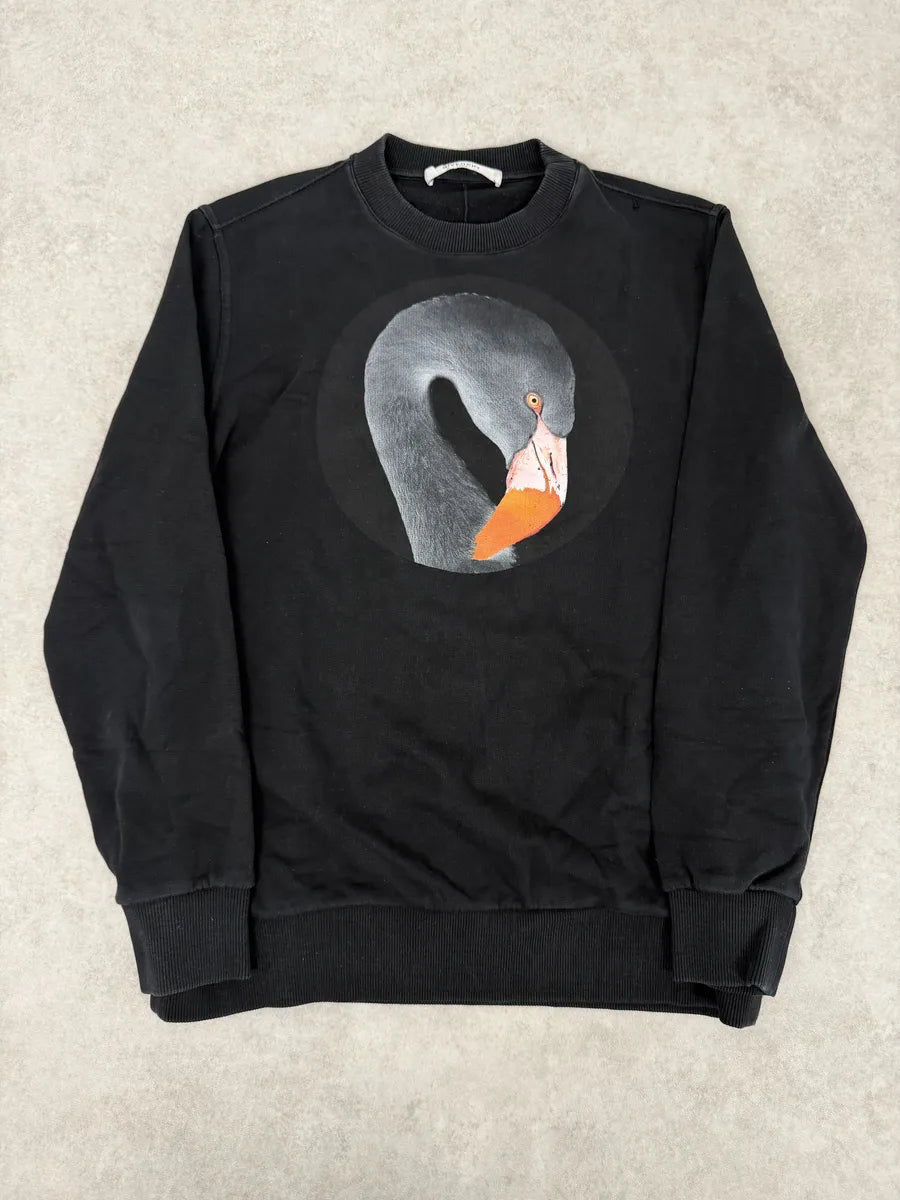 AW2017 Givenchy Black Duck Crewneck Sweater by Riccardo Tisci ZktBkzt 0