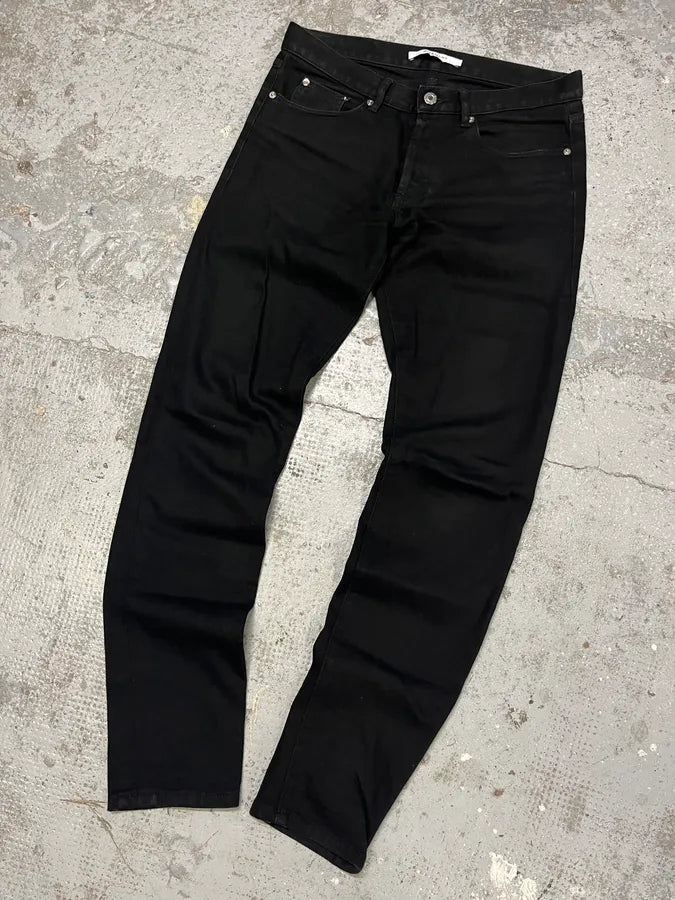AW2017 Givenchy Black Heren Slim Denim Jeans by Riccardo Tisci TXDvGLD 5