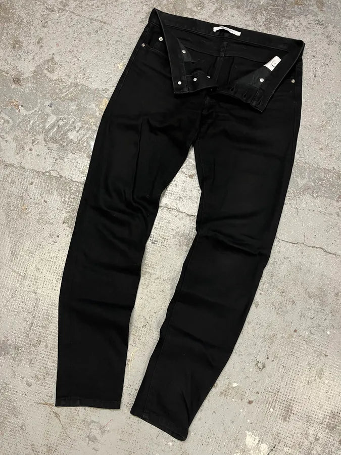 AW2017 Givenchy Black Heren Slim Denim Jeans by Riccardo Tisci TXDvGLD 6