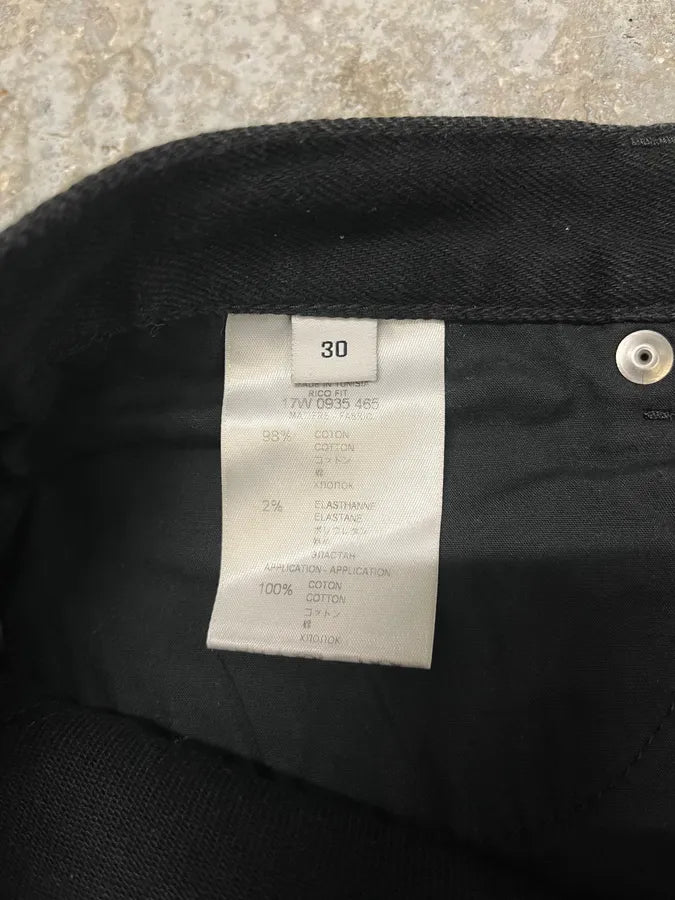 AW2017 Givenchy Black Heren Slim Denim Jeans by Riccardo Tisci TXDvGLD 11