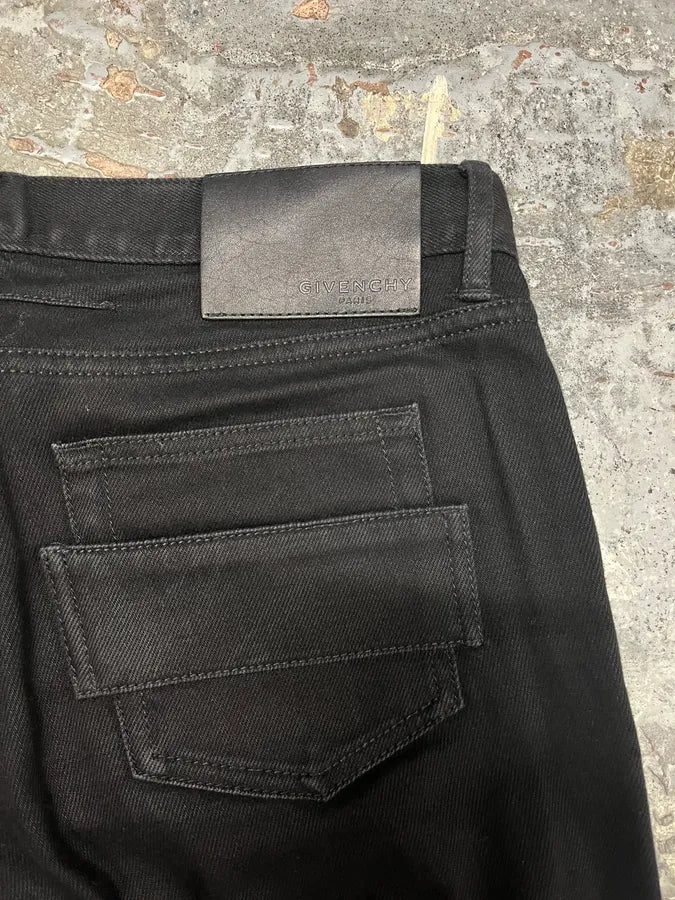 AW2017 Givenchy Black Heren Slim Denim Jeans by Riccardo Tisci TXDvGLD 7