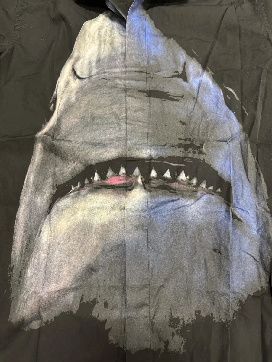 AW2017 Givenchy Jaws Shark Black Shirt by Riccardo Tisci (S/M) xQpkpZl 8