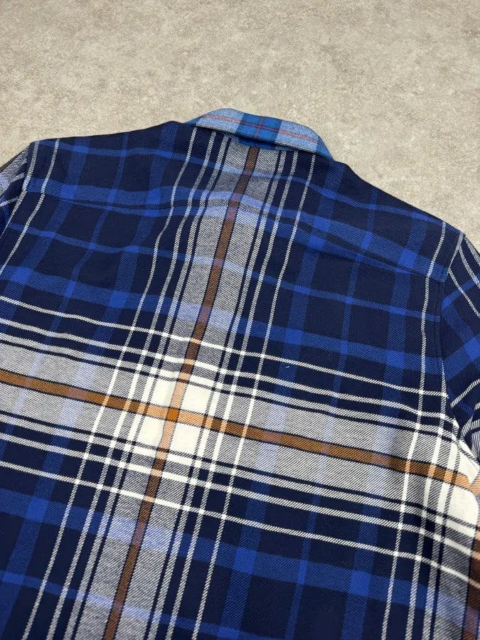 AW2017 Givenchy Navy Checkered Shirt by Riccardo Tisci zZMWGpK 5