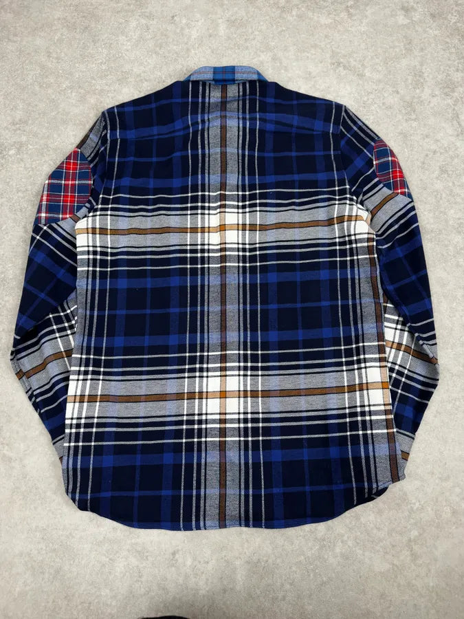 AW2017 Givenchy Navy Checkered Shirt by Riccardo Tisci zZMWGpK 3