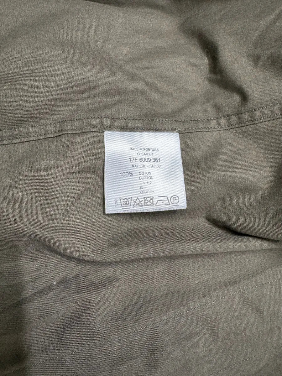 AW2017 Givenchy Olive Multi Zips Shirt SAPqSrp 10