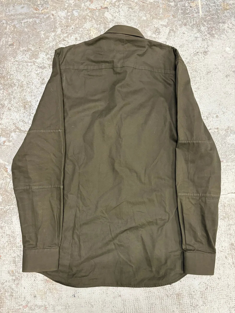 AW2017 Givenchy Olive Multi Zips Shirt SAPqSrp 3