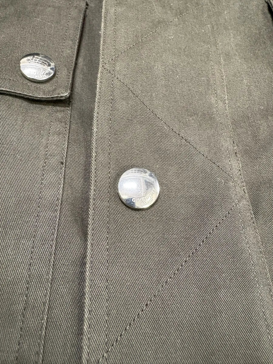 AW2017 Givenchy Olive Multi Zips Shirt SAPqSrp 6
