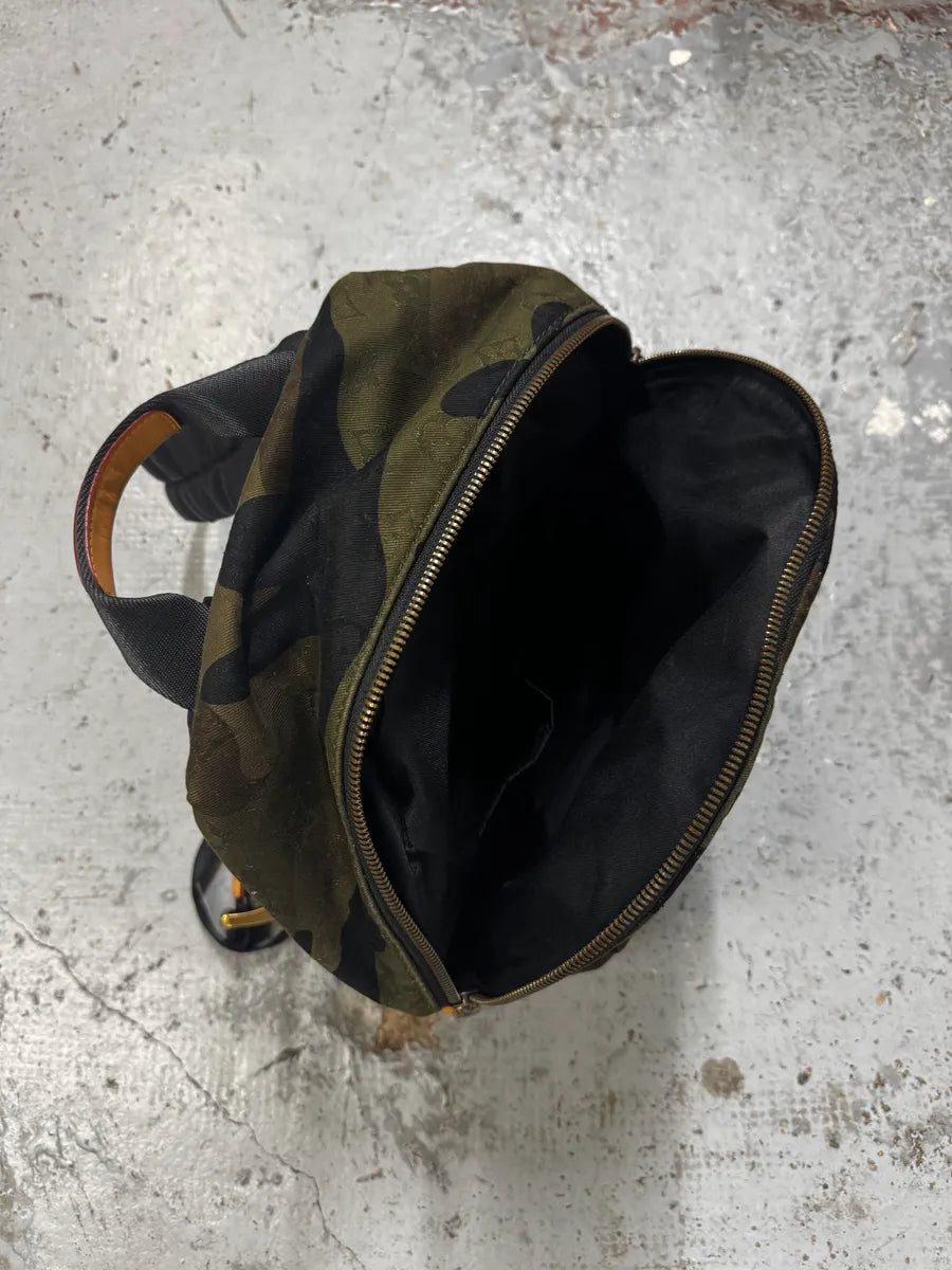 AW2017 Louis Vuitton X Supreme Khaki Camo Monogram Backpack dWXoJdI 15