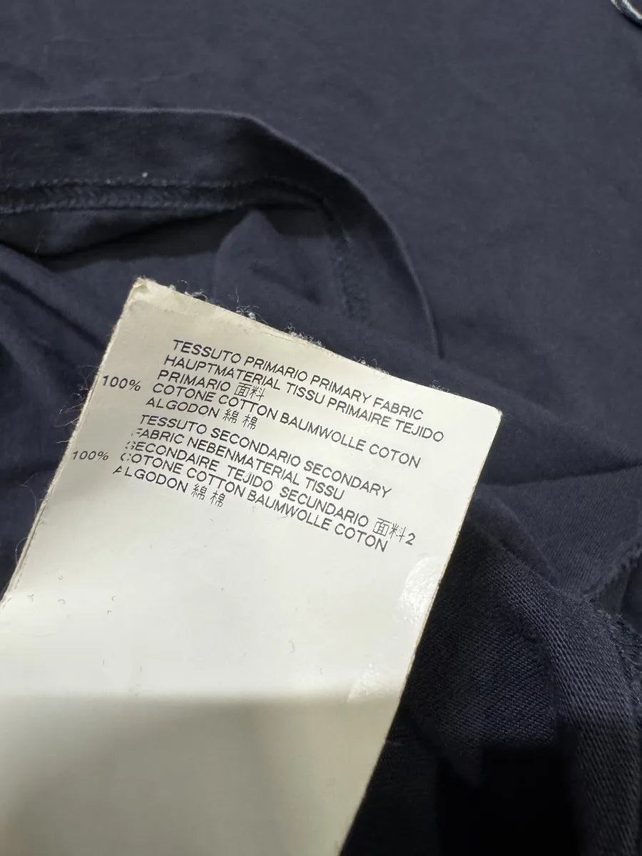 AW2017 Maison Margiela Navy Signature T-Shirt GlAdrQY 4