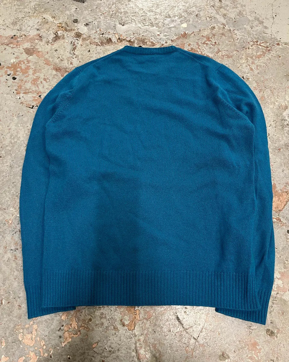 AW2017 Prada Blue Cozy Sweater cgXZRNQ 6