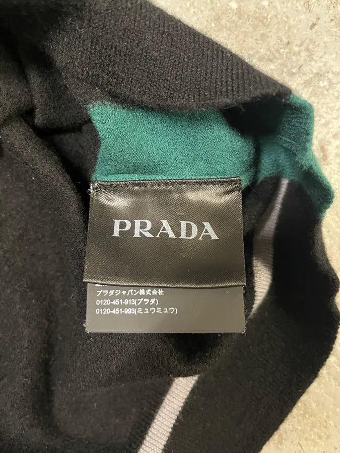 AW2017 Prada Wool Black Sweater dJqtHGr 7