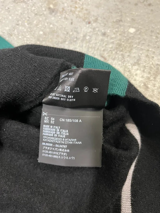 AW2017 Prada Wool Black Sweater dJqtHGr 8