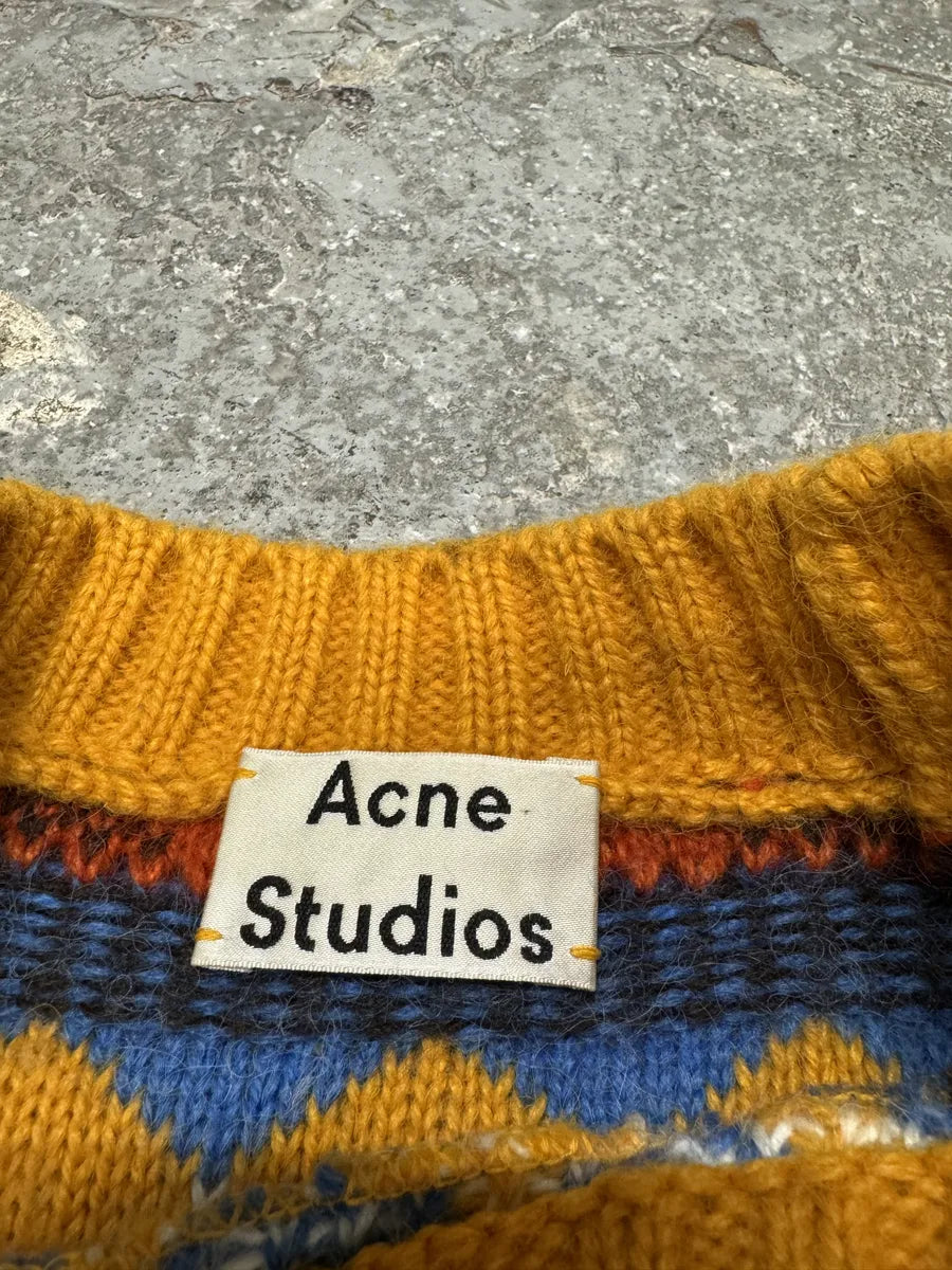 AW2018 Acne Studios Knit Sweater Multicolor  ODwsDau 7