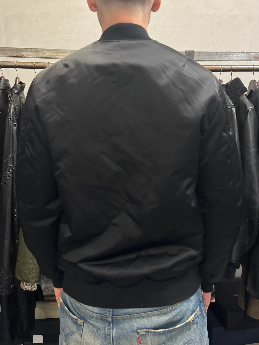 AW2018 Acne Studios Selo Us Black Bomber Jacket sLqWpML 2