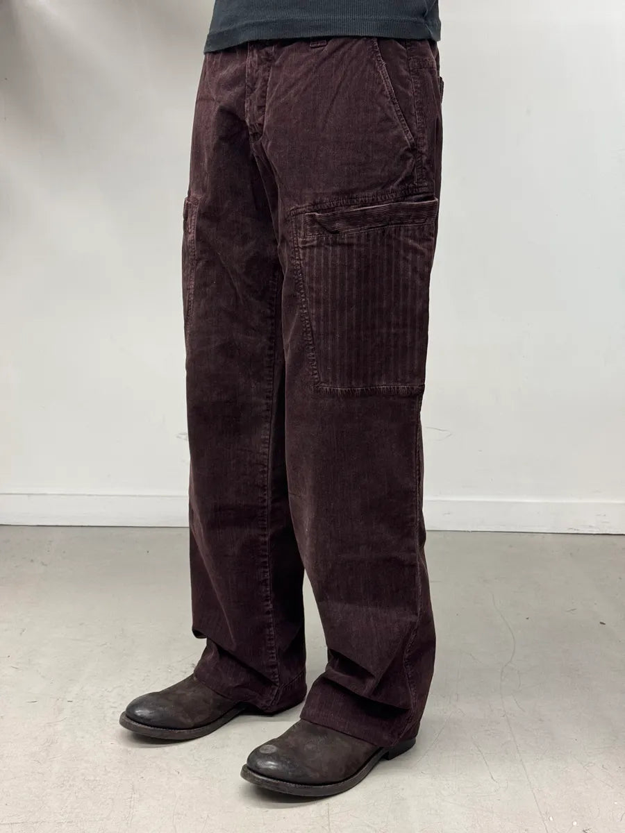 AW2018 Armani Brown Cargo Elevation Cozy Relaxed Pants zHWDDoy 2