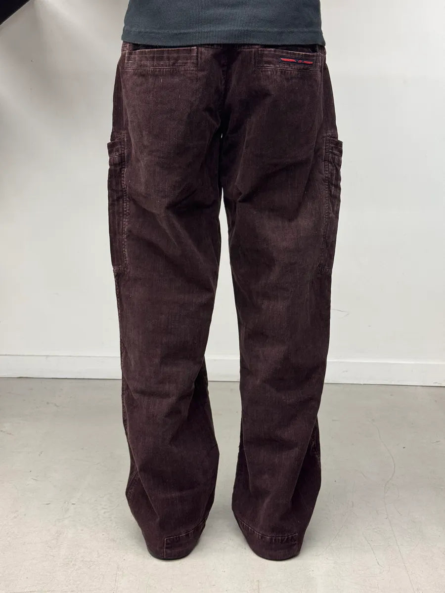 AW2018 Armani Brown Cargo Elevation Cozy Relaxed Pants zHWDDoy 3