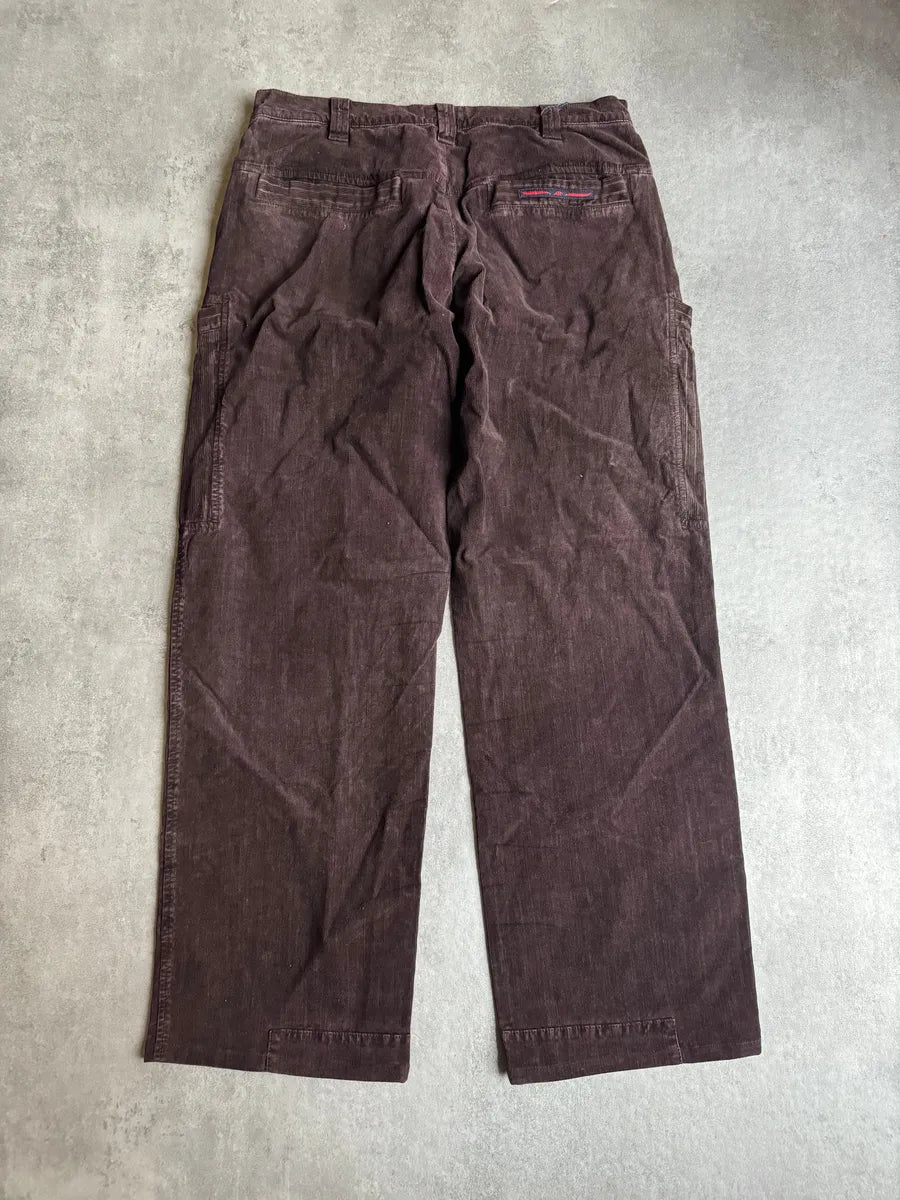 AW2018 Armani Brown Cargo Elevation Cozy Relaxed Pants zHWDDoy 4