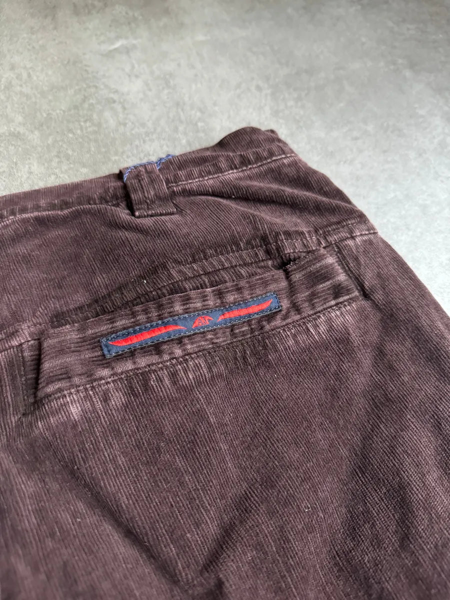 AW2018 Armani Brown Cargo Elevation Cozy Relaxed Pants zHWDDoy 6