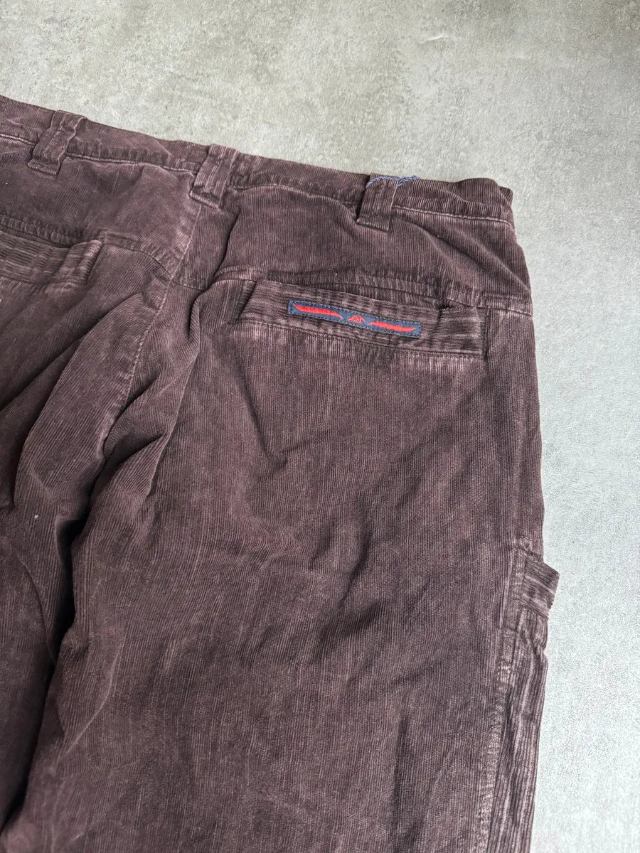 AW2018 Armani Brown Cargo Elevation Cozy Relaxed Pants zHWDDoy 7