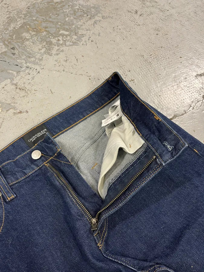 AW2018 Calvin Klein Andy Warhol Brut Denim Jeans by Raf Simons YKVptvf 9