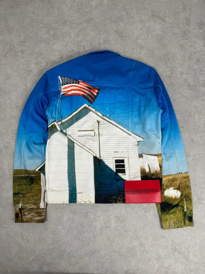 AW2018 Calvin Klein by Raf Simons US Campaign Trucker Jacket AdAiZTA 5