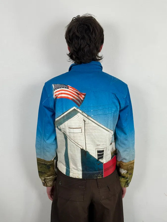 AW2018 Calvin Klein by Raf Simons US Campaign Trucker Jacket AdAiZTA 2