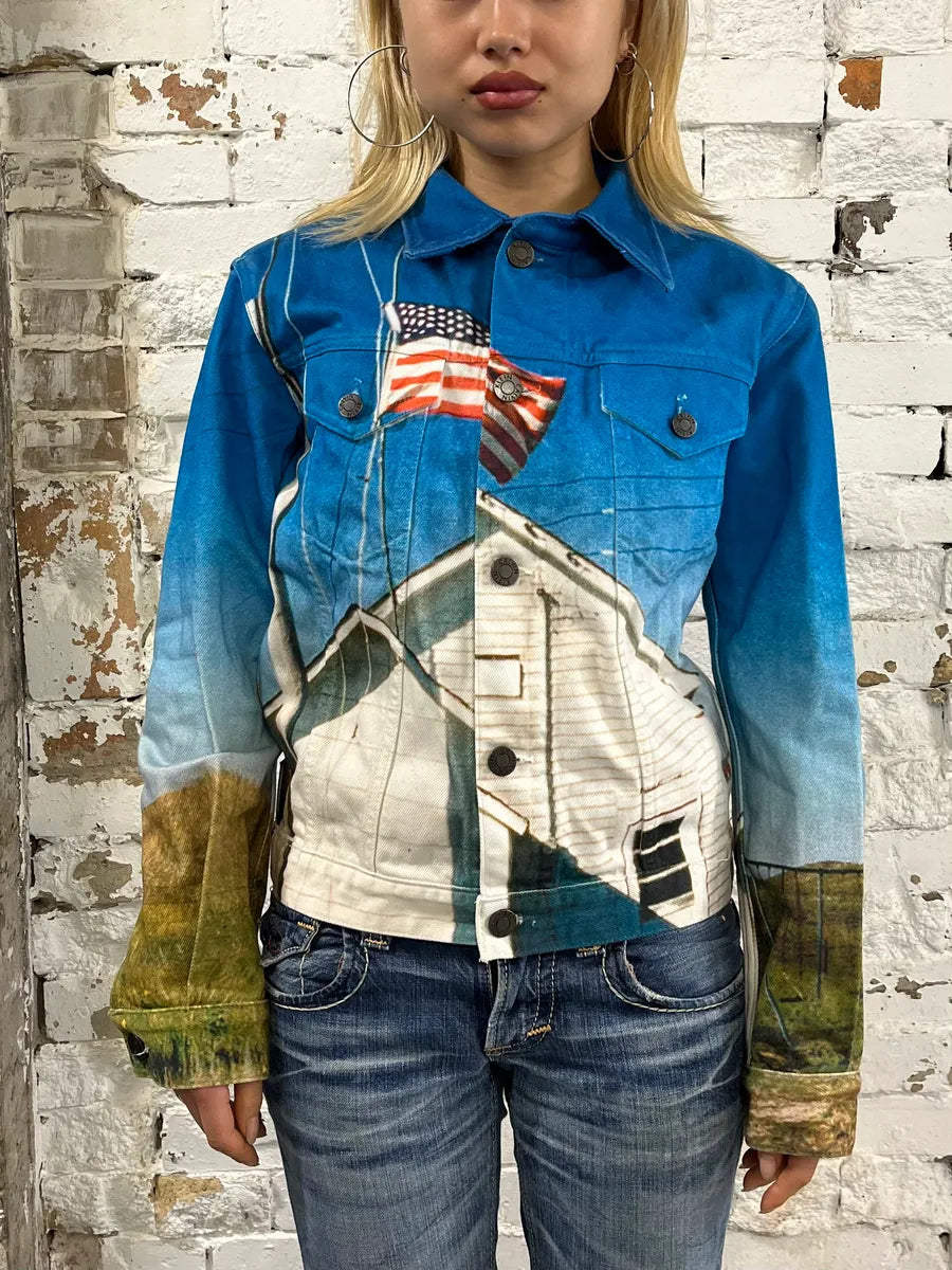 AW2018 Calvin Klein by Raf Simons US Campaign Trucker Jacket PWvaLal 1