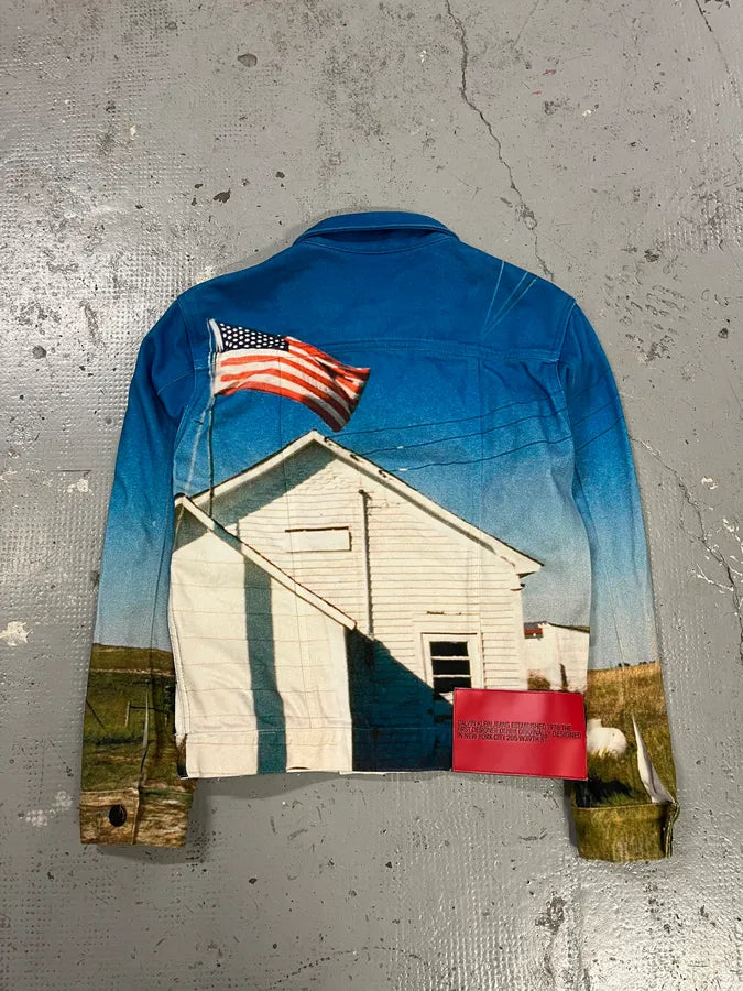 AW2018 Calvin Klein by Raf Simons US Campaign Trucker Jacket PWvaLal 6