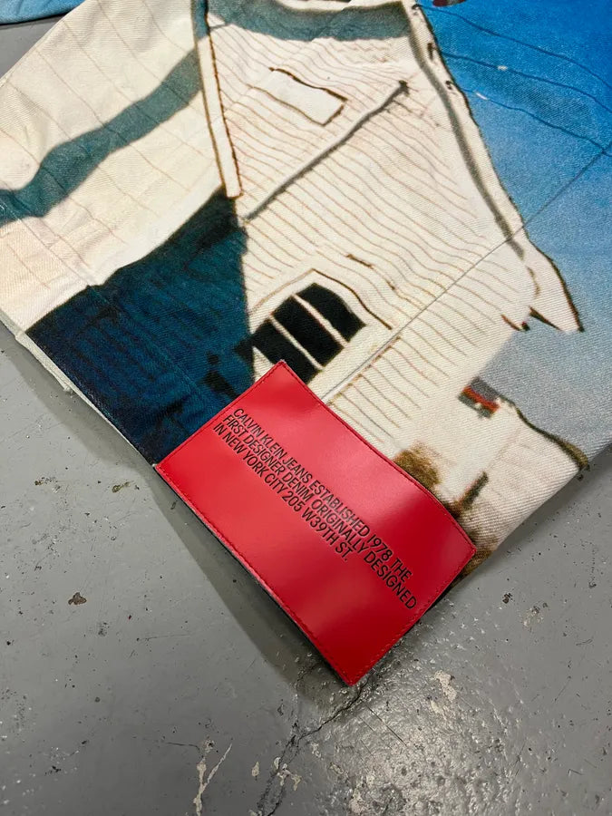 AW2018 Calvin Klein by Raf Simons US Campaign Trucker Jacket PWvaLal 7