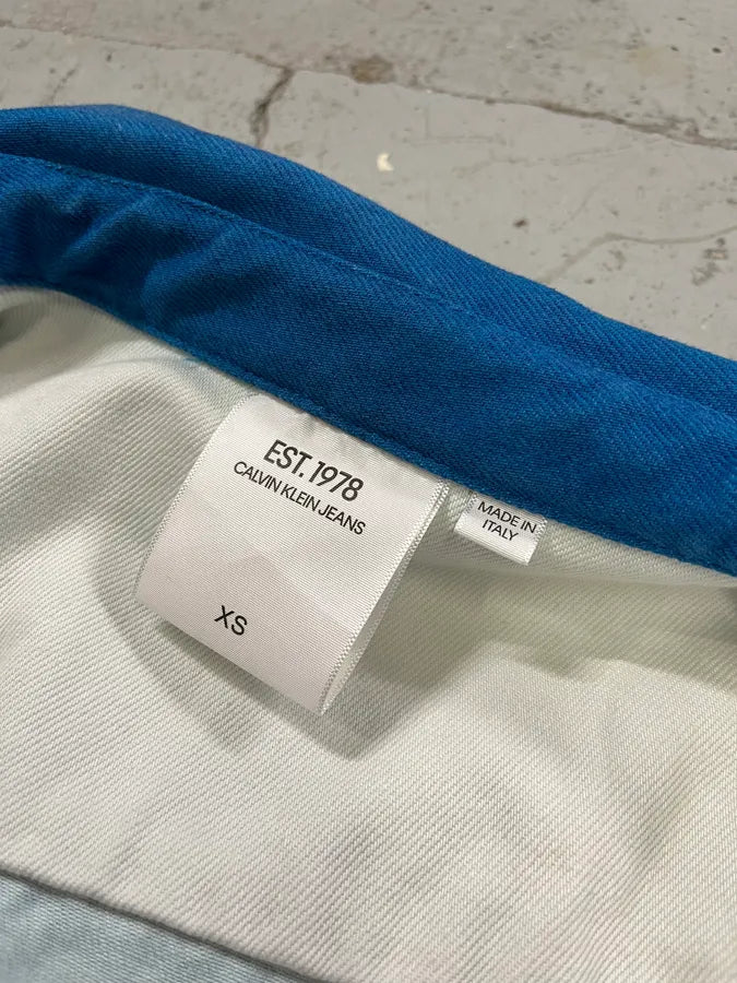 AW2018 Calvin Klein by Raf Simons US Campaign Trucker Jacket PWvaLal 8