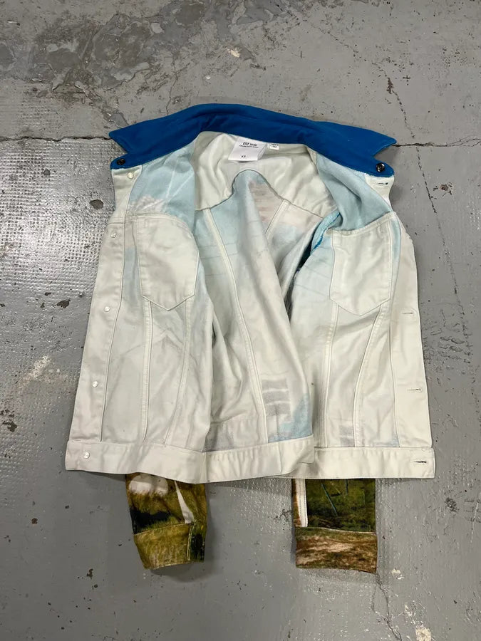 AW2018 Calvin Klein by Raf Simons US Campaign Trucker Jacket PWvaLal 9